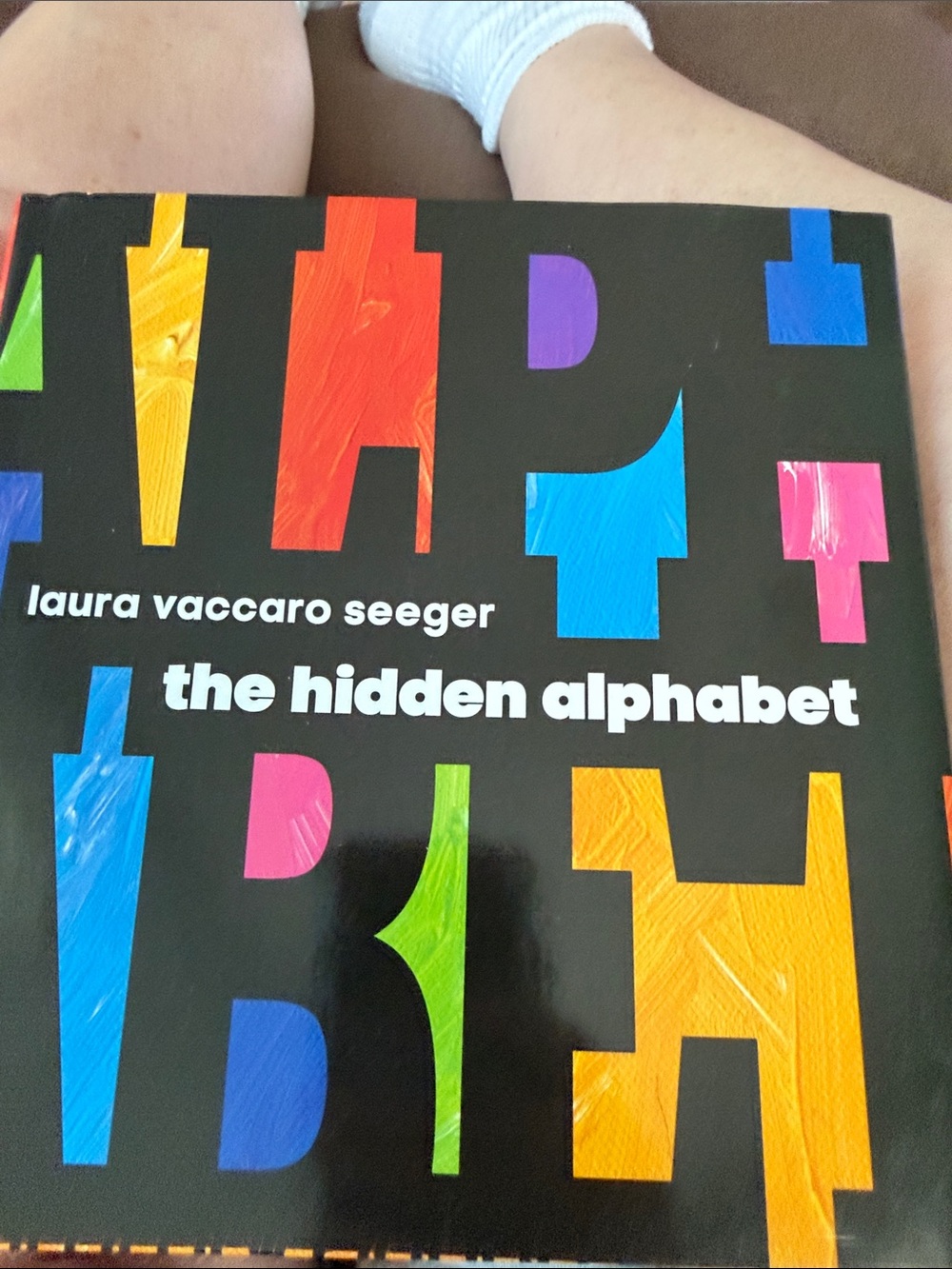 The Hidden Alphabet by Laura Vaccaro Seeger - Colorful Hardcover